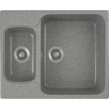 Кухонная мойка GreenStone GRS-09-309 темно-серый