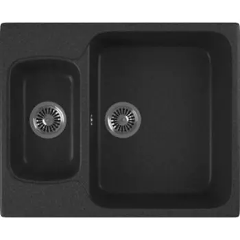 Кухонная мойка GreenStone GRS-09-343 антрацит