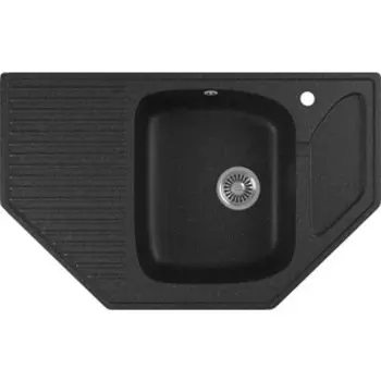 Кухонная мойка GreenStone GRS-10-308 черная