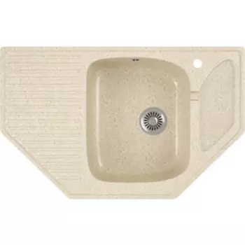 Кухонная мойка GreenStone GRS-10-328 бежевая