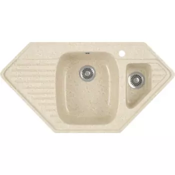 Кухонная мойка GreenStone GRS-10K-328 бежевая