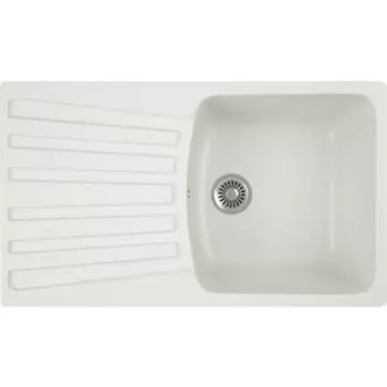 Кухонная мойка GreenStone GRS-12-341 молочная