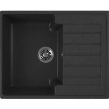 Кухонная мойка GreenStone GRS-13s-343 антрацит