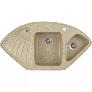 Кухонная мойка GreenStone GRS-14K-302 песочная