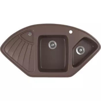 Кухонная мойка GreenStone GRS-14K-345 шоколад