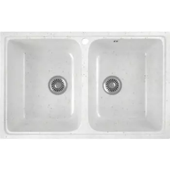 Кухонная мойка GreenStone GRS-15-331 белая