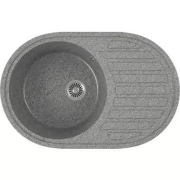 Кухонная мойка GreenStone GRS-18L-309 темно-серый