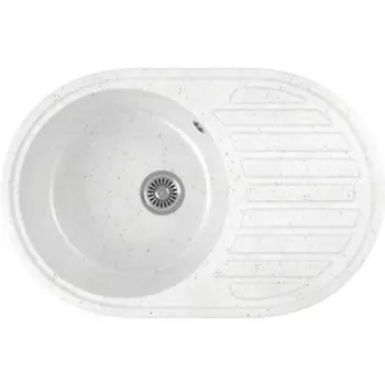 Кухонная мойка GreenStone GRS-18L-331 белый