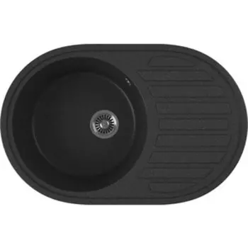 Кухонная мойка GreenStone GRS-18L-343 антрацит
