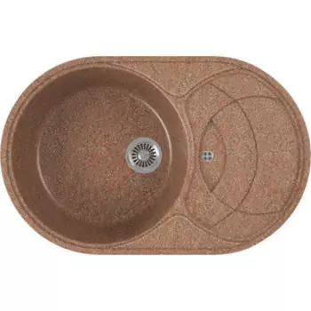 Кухонная мойка GreenStone GRS-18S-307 терракот