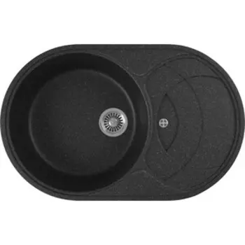 Кухонная мойка GreenStone GRS-18S-308 черная