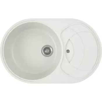 Кухонная мойка GreenStone GRS-18S-341 молочная