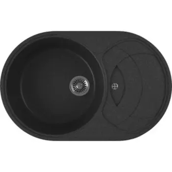 Кухонная мойка GreenStone GRS-18S-343 антрацит