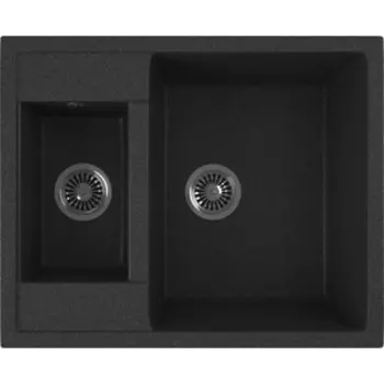Кухонная мойка GreenStone GRS-21-343 антрацит
