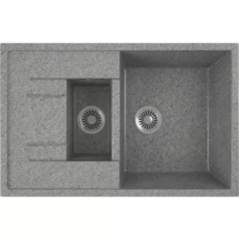 Кухонная мойка GreenStone GRS-21K-309 темно-серая