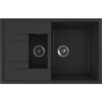 Кухонная мойка GreenStone GRS-21K-343 антрацит