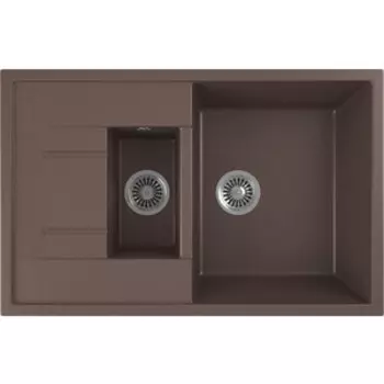 Кухонная мойка GreenStone GRS-21K-345 шоколад