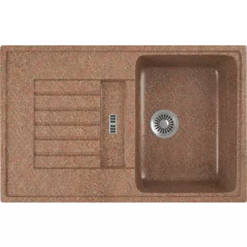 Кухонная мойка GreenStone GRS-24-307 терракот