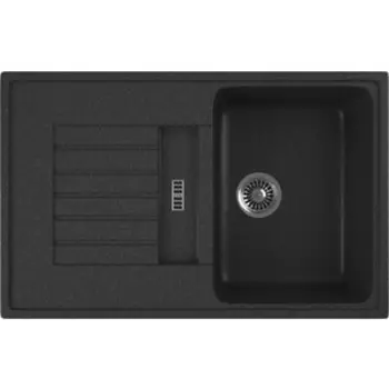 Кухонная мойка GreenStone GRS-24-343 антрацит