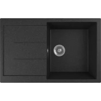 Кухонная мойка GreenStone GRS-25-308 черная