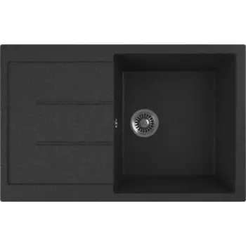 Кухонная мойка GreenStone GRS-25-343 антрацит