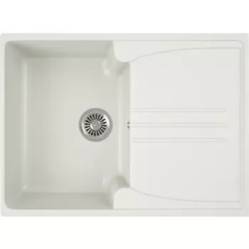 Кухонная мойка GreenStone GRS-40s-341 молочная