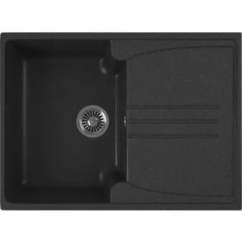 Кухонная мойка GreenStone GRS-40s-343 антрацит