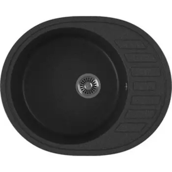 Кухонная мойка GreenStone GRS-62-343 антрацит