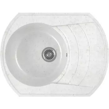 Кухонная мойка GreenStone GRS-65-331 белая