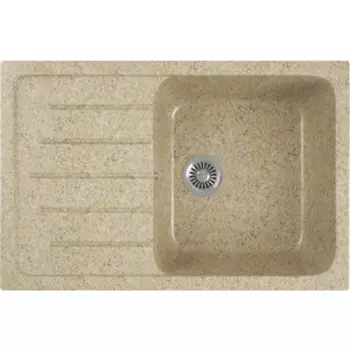 Кухонная мойка GreenStone GRS-76-302 песочная