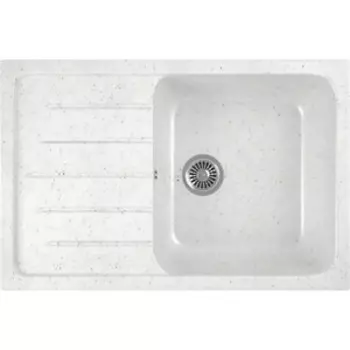Кухонная мойка GreenStone GRS-76-331 белая
