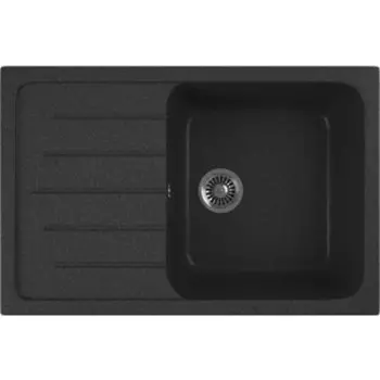 Кухонная мойка GreenStone GRS-76-343 антрацит