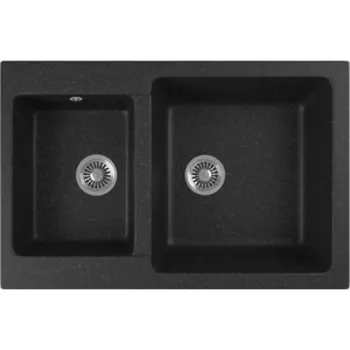 Кухонная мойка GreenStone GRS-76k-308 черная
