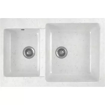 Кухонная мойка GreenStone GRS-76k-331 белая