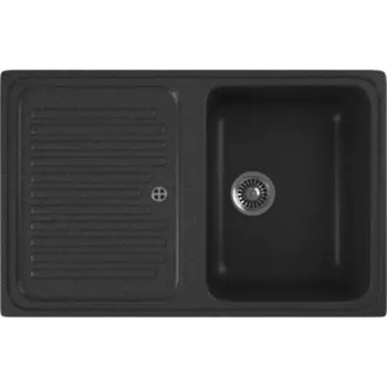 Кухонная мойка GreenStone GRS-78-343 антрацит