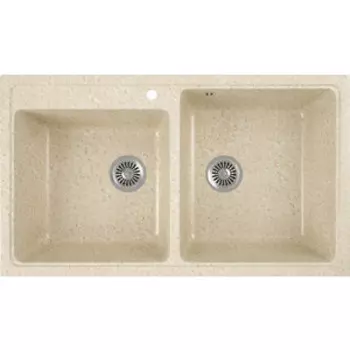 Кухонная мойка GreenStone GRS-85k-328 бежевый