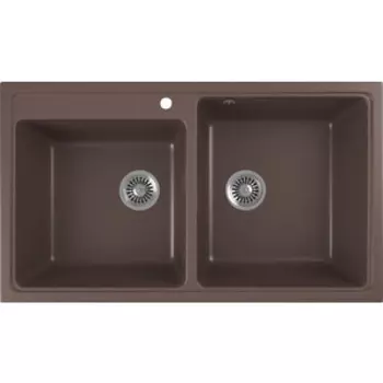 Кухонная мойка GreenStone GRS-85k-345 шоколад