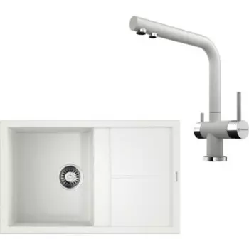 Кухонная мойка и смеситель Omoikiri Sumi 79 EV Nagano эверест (4993668, 4994065)