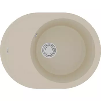 Кухонная мойка Lemark Lacha 620 бежевый