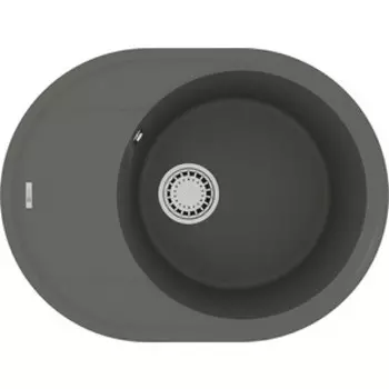 Кухонная мойка Lemark Lacha 620 серый шелк