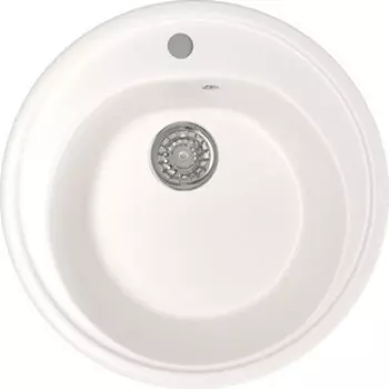 Кухонная мойка Mixline ML-GM11 белая 331 (4630030632986)