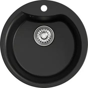 Кухонная мойка Mixline ML-GM12 NEW ультра-черная 344