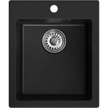 Кухонная мойка Mixline ML-GM14 NEW ультра-черная 344