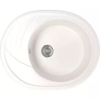 Кухонная мойка Mixline ML-GM17 белая 331 (4630030634423)