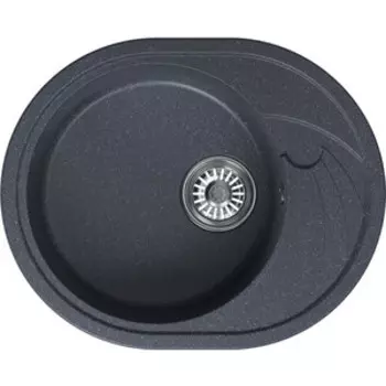 Кухонная мойка Mixline ML-GM17 NEW антрацит 343