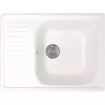 Кухонная мойка Mixline ML-GM18 белая 331 (4630030634669)