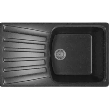 Кухонная мойка Mixline ML-GM20 черная 308 (4630030634997)