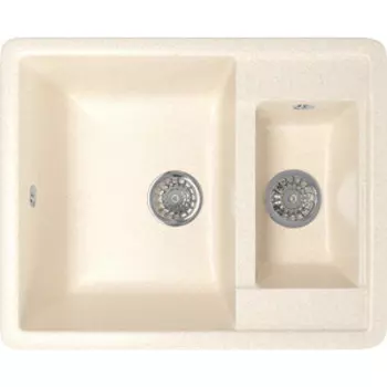 Кухонная мойка Mixline ML-GM21 бежевая 328 (4630030635352)