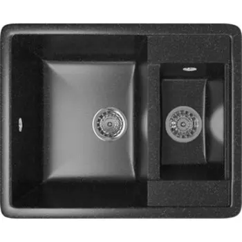 Кухонная мойка Mixline ML-GM21 черная 308 (4630030635239)