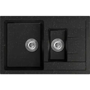 Кухонная мойка Mixline ML-GM22 NEW черная 308
